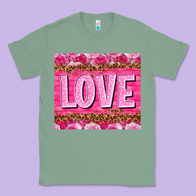 Love Valentines Day Classic Tee Designed By Nancycooperartshop