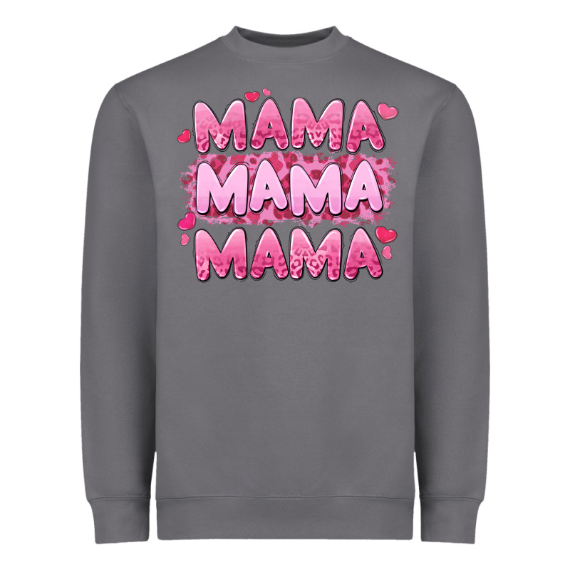 Mama Mama Mama Valentine's Day Heavyweight Sweatshirt by LillyAllenDesigns | Teevron