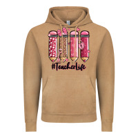 Vintage Camel valentine's day teacher life pencils Vintage Hoodie - MaliasSmallBusiness