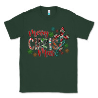 Sports Green Merry Christmas Classic Tee - CowhideDigitalArt
