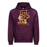 Mauve Wine i put a spell on you Urban Hoodie - BundleAndBundleShop