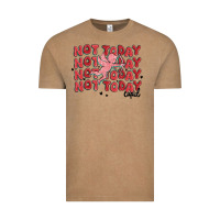 Vintage Coffee not today cupid Vintage Tee - MaliasSmallBusiness