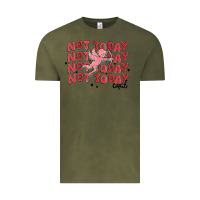 Vintage Olive not today cupid Vintage Tee - MaliasSmallBusiness