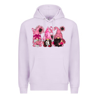 Lilac breast cancer gnomes Premium Hoodie - CowGirlArtShop
