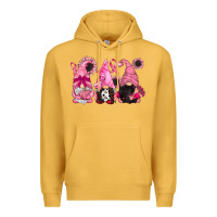 Mustard breast cancer gnomes Premium Hoodie - CowGirlArtShop