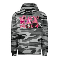 Slate Camo breast cancer gnomes Premium Hoodie - CowGirlArtShop