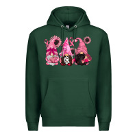 Sports Green breast cancer gnomes Premium Hoodie - CowGirlArtShop