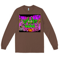Chestnut spooky mama tumbler Long Sleeve Tee - BundleAndBundleShop
