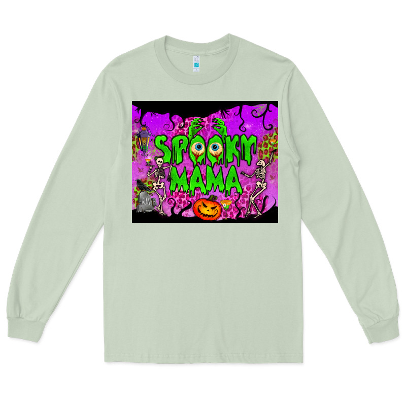 Spooky Mama Tumbler Long Sleeve Tee by BundleAndBundleShop | Teevron