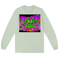 Matcha spooky mama tumbler Long Sleeve Tee - BundleAndBundleShop