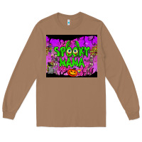Toasted Coconut spooky mama tumbler Long Sleeve Tee - BundleAndBundleShop