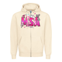 Sandshell breast cancer msa medical support assistant Zipper Hoodie - texasbilliewilder