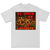Dove Grey el amor se comparte with churros Premium Tee - AdoDesignShop