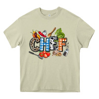 Mossy chef Heavy Core Tee - AdoDesignShop