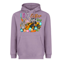 Lavender I dig Easter Day Heavyweight Hoodie - HowdyJamesFarm