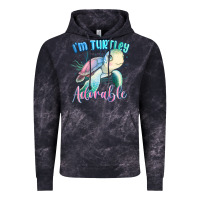 Cloud Black im turtley adorable turtle Vintage Hoodie - MaliasSmallBusiness