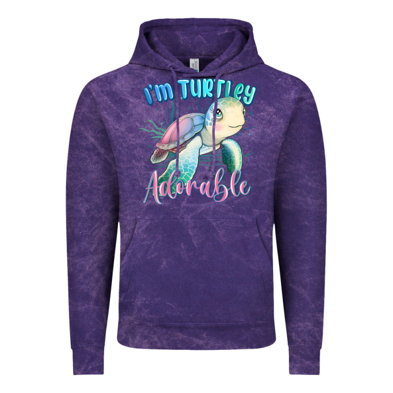 Im Turtley Adorable Turtle Vintage Hoodie by MaliasSmallBusiness | Teevron