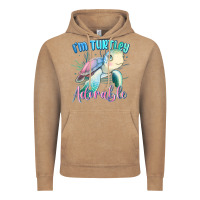Vintage Coffee im turtley adorable turtle Vintage Hoodie - MaliasSmallBusiness