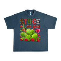 Midnight Navy stuck on you Urban Heavy Tee - NancyCooperArtShop