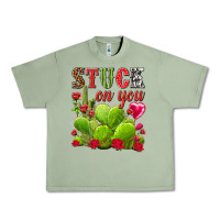 Oil Green stuck on you Urban Heavy Tee - NancyCooperArtShop