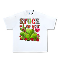 White stuck on you Urban Heavy Tee - NancyCooperArtShop