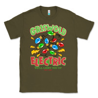 Army Green griswold electric christmas vacation Classic Tee - MaliasSmallBusiness