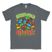 Charcoal Heather griswold electric christmas vacation Classic Tee - MaliasSmallBusiness