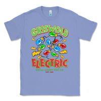 Colony Blue griswold electric christmas vacation Classic Tee - MaliasSmallBusiness