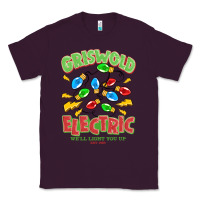 Plum griswold electric christmas vacation Classic Tee - MaliasSmallBusiness