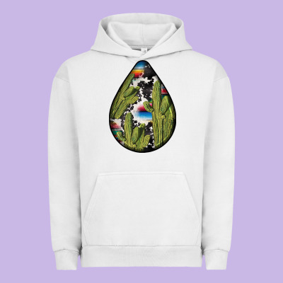 Mexican Teardrop  3 Urban Hoodie Designed By Bundleandbundleshop