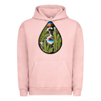 Pigment Salmon mexican teardrop  3 Urban Hoodie - BundleAndBundleShop
