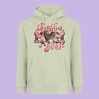 Best Mom Ever Mother's Day Heavyweight Hoodie Designed By Cowgirlartshop