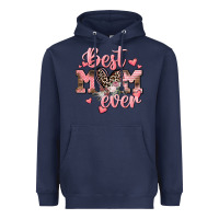 Navy Best mom ever Mother's Day Heavyweight Hoodie - CowGirlArtShop
