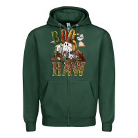 Sports Green Boo haw Zipper Hoodie - NancyCooperArtShop
