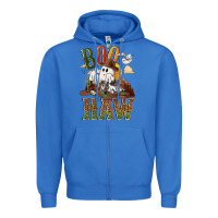 True Royal Boo haw Zipper Hoodie - NancyCooperArtShop