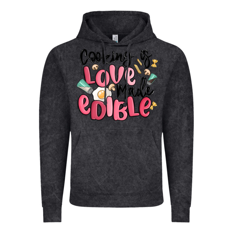 Cooking Is Love Made Edible Vintage Hoodie by MaliasSmallBusiness | Teevron