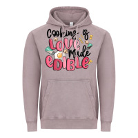Vintage Zinc cooking is love made edible Vintage Hoodie - MaliasSmallBusiness