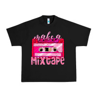 Black make a mixtape cassette Urban Heavy Tee - NancyCooperArtShop
