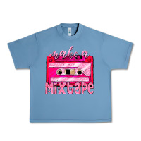 Pebble Blue make a mixtape cassette Urban Heavy Tee - NancyCooperArtShop