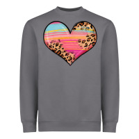 Storm valentine s day colorful heart Heavyweight Sweatshirt - LillyAllenDesigns
