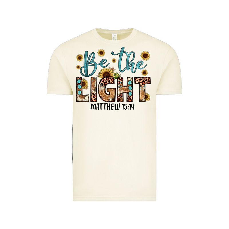 Be The Light Matthew 5 14 Vintage Tee by JahusDesignShop | Teevron
