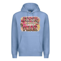 Colony Blue faith over fear breast cancer 12 inches 300 dpi Premium Hoodie - CowGirlArtShop