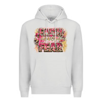 Dove Grey faith over fear breast cancer 12 inches 300 dpi Premium Hoodie - CowGirlArtShop