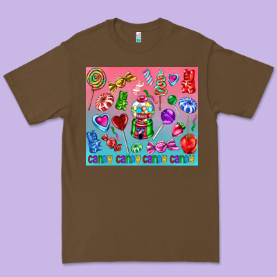 Candy Premium Tee Designed By Adodesignshop