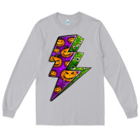 Moon Dust halloween lightning bolt Long Sleeve Tee - BundleAndBundleShop