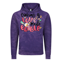 Cloud Purple cooking is love made edible Vintage Hoodie - MaliasSmallBusiness