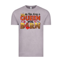 Vintage Zinc on this day a queen was born Vintage Tee - NancyCooperArtShop