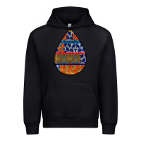 Black african fabric pattern teardrop earrings 4 Urban Hoodie - BundleAndBundleShop
