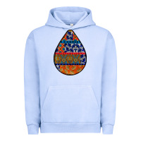 Pigment Grape Ice african fabric pattern teardrop earrings 4 Urban Hoodie - BundleAndBundleShop