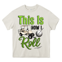 Cream this is how i roll Heavy Core Tee - Artiststas